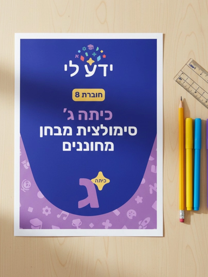 סימולציה 8 - כיתה ג
