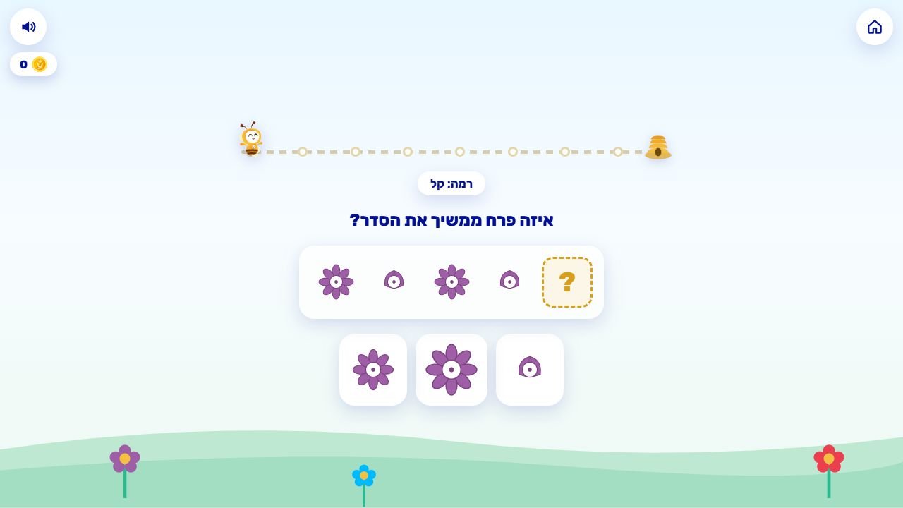 צילום מסך מתוך המשחק מסלול הפרחים